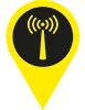 Yellowspot 1 stap2 De Yellowspot 1 Assettracker zend signalen via het LoRa netwerk. Powered by KPN